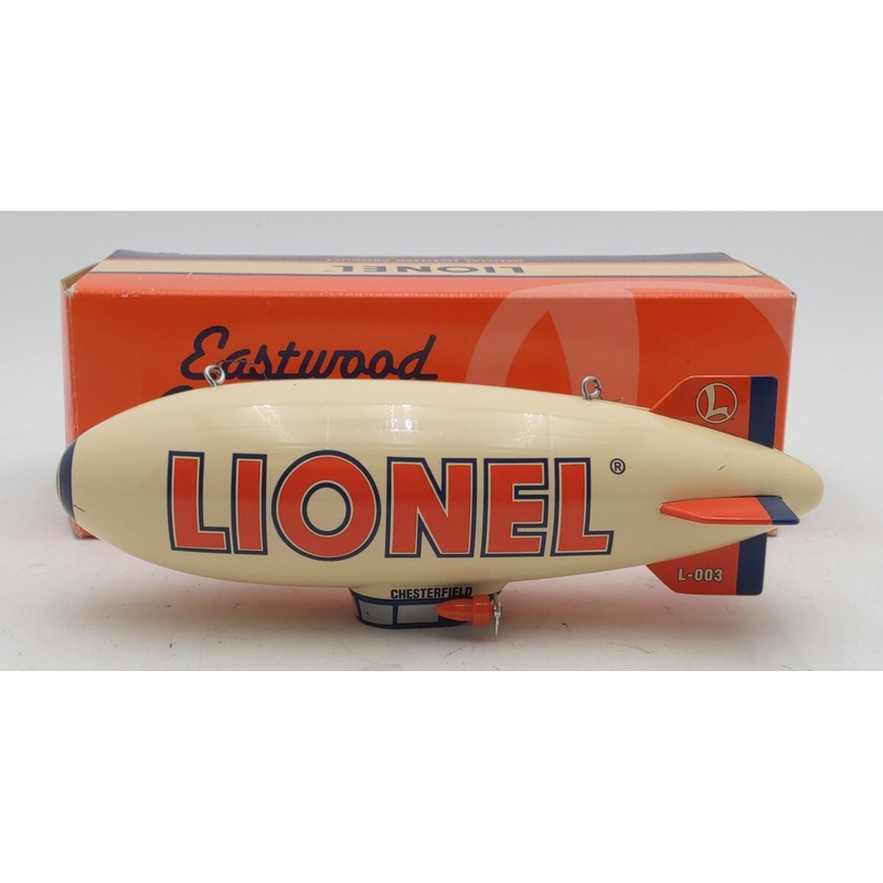 Lionel 390000 1:64 Eastwood Automobilia Die-Cast Metal Blimp EX/Box