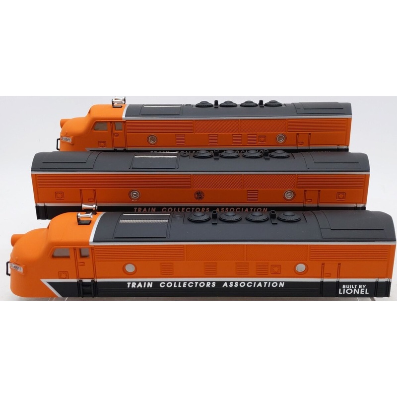 Lionel 6-11737 O Gauge TCA F3 ABA Diesel Locomotive Set #40 (Shells Only) VG