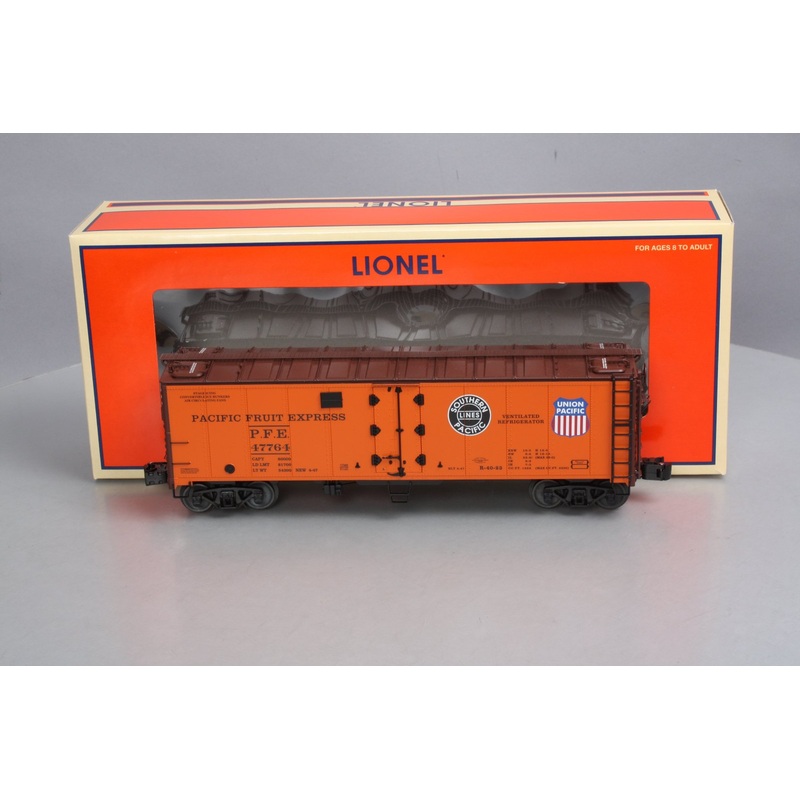 Lionel 6-17385 O Gauge Pacific Fruit Express Steel-Sided Refrigerator Car #47764 LN/Box