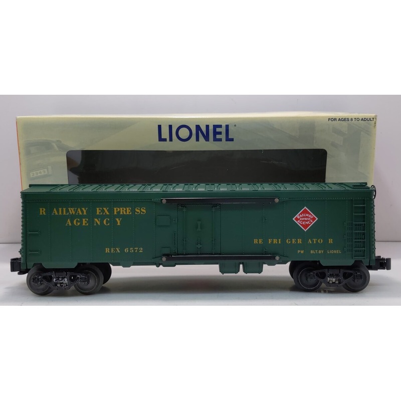 Lionel 6-19567 O Gauge PWC Railway Express Agency Reefer Car #6572 LN/Box