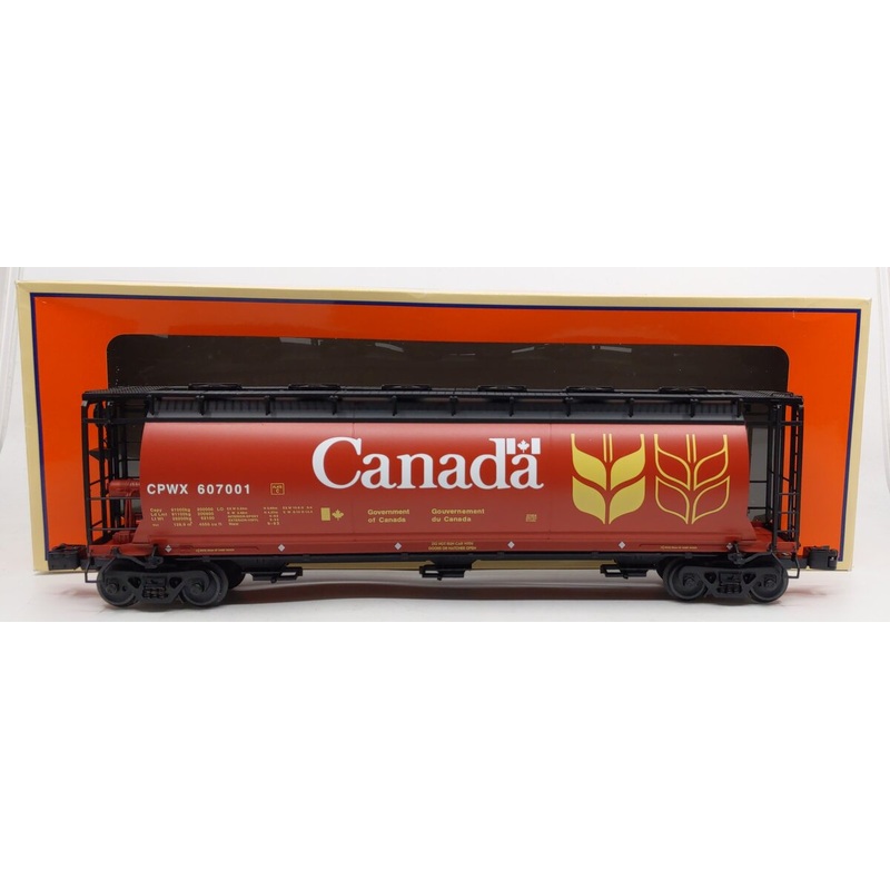 Lionel 6-27454 O Gauge Canadian National Cylindrical Hopper Car LN/Box
