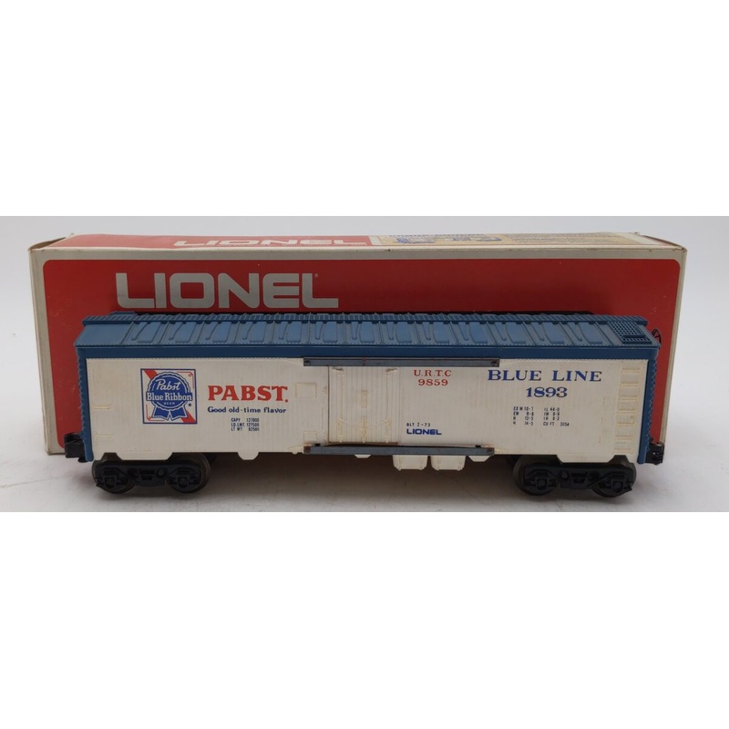 Lionel 6-9859 O Gauge Pabst Blue Ribbon Reefer #1893 EX/Box