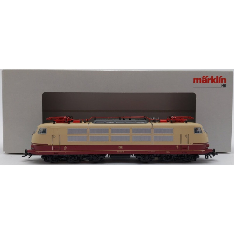 Marklin 37577 HO German Federal Railroad DB Class 103.1 Electric – 3-Rail EX/Box