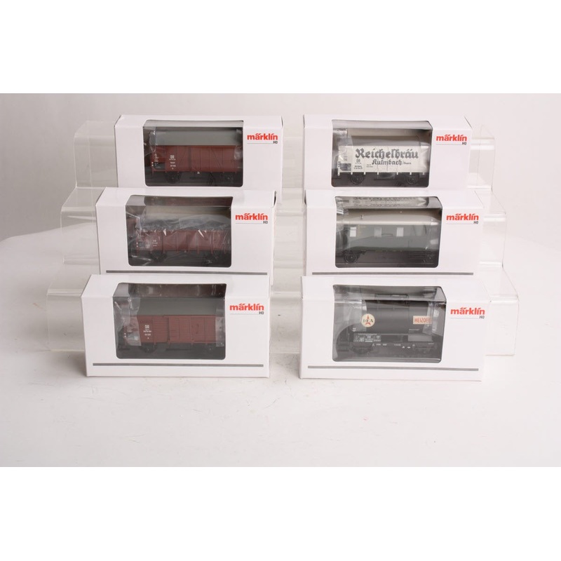 Marklin 48810 HO Scale 6-Car Freight Set NIB