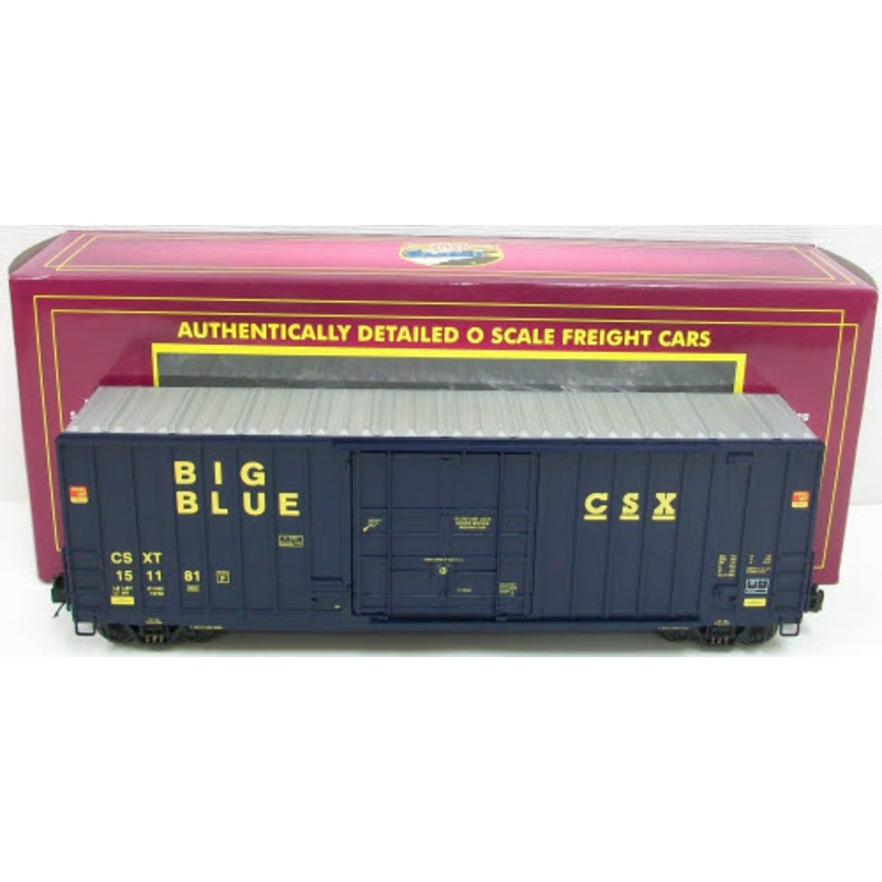 MTH 20-93176 O CSX 50′ High Cube Boxcar #151181 LN/Box