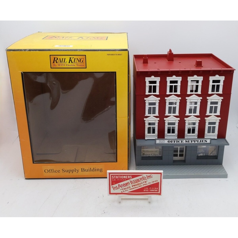MTH 30-9013 O Four Story Office Supply Building EX/Box