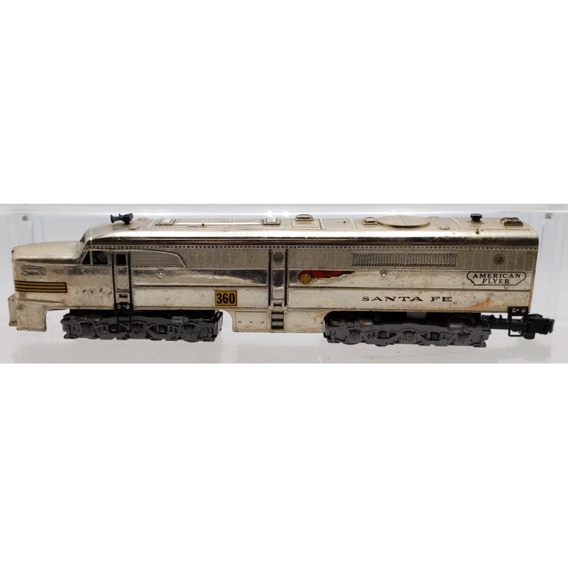 American Flyer 360 Vintage S Santa Fe PA-1 Powered A Diesel Locomotive EX