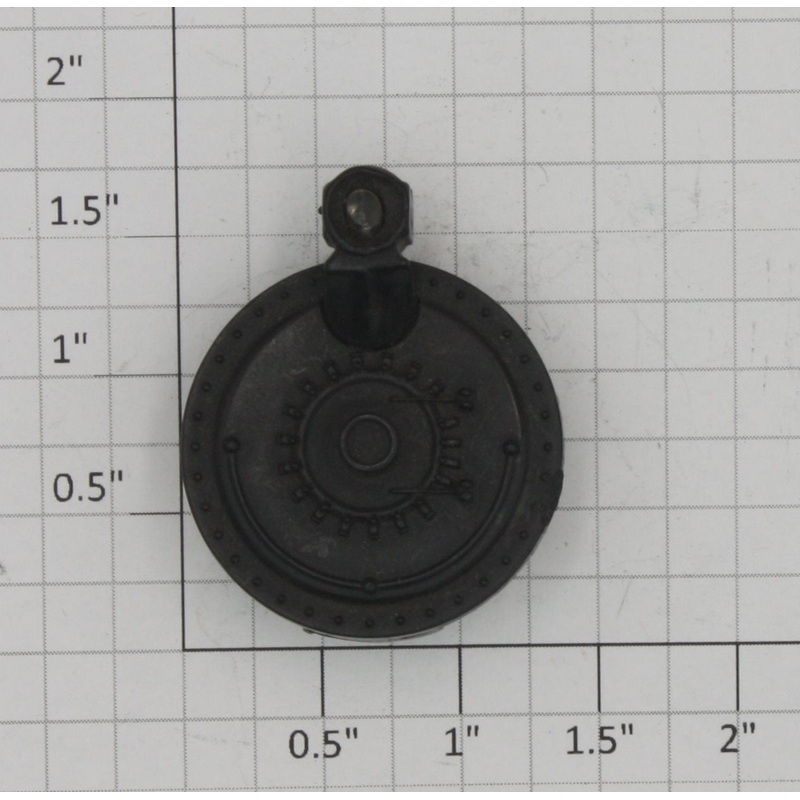 American Flyer PA14C369X S Scale Plastic Black Boiler Front with Lens