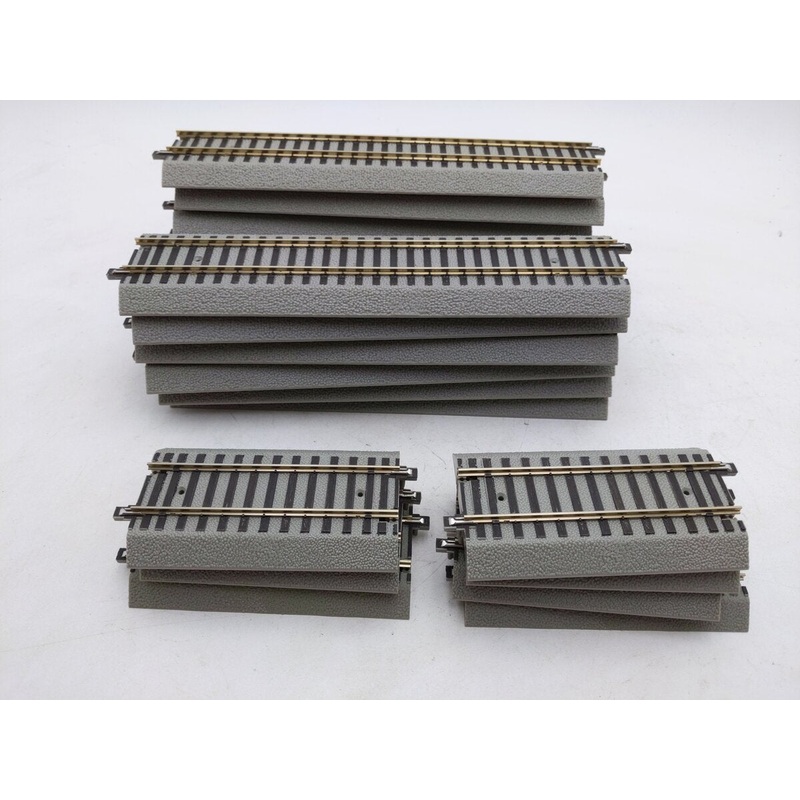 American Flyer S Assorted Straight Fastrack Sections: 6-49852, 47986, 49867 [20] EX