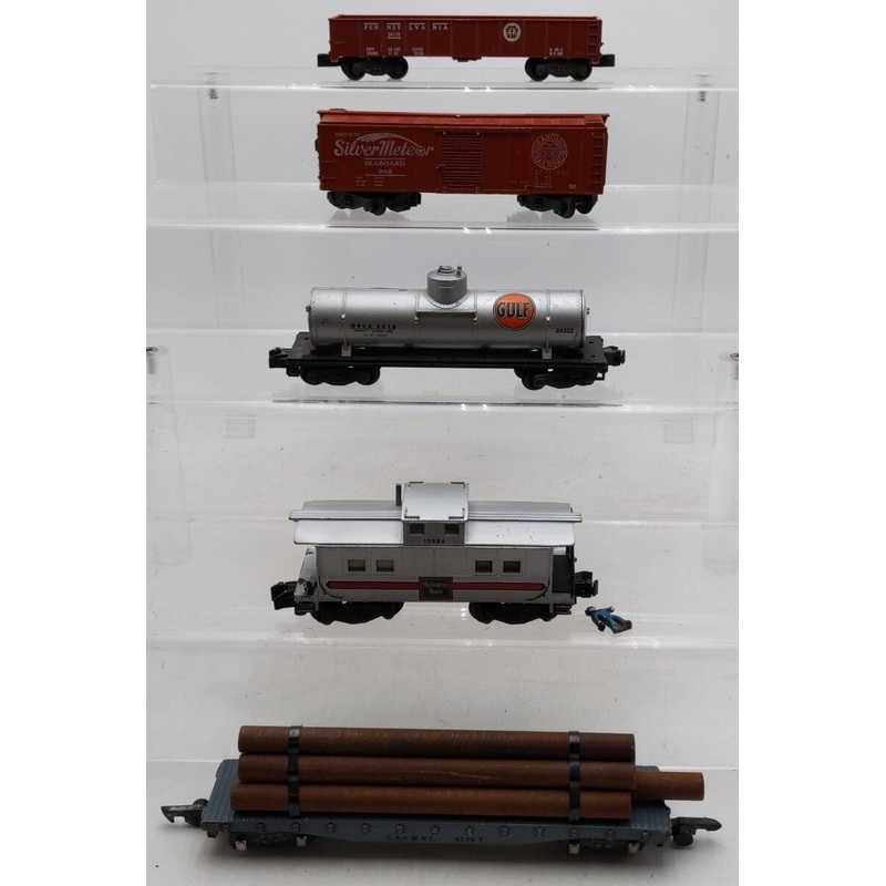 American Flyer S Vintage Freight Cars #942/#24110/#24322/#42597/#6-48735 [5] VG