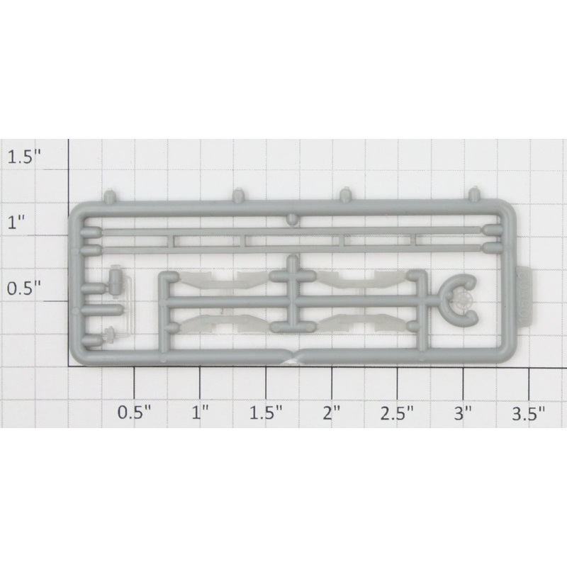 Athearn 105802 Unpainted N Scale Gray Boxcar Trim Kit