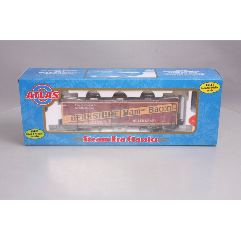 Atlas 8151-1 O Gauge Berkshire Hams Reefer Car #2032 [3-Rail] NIB