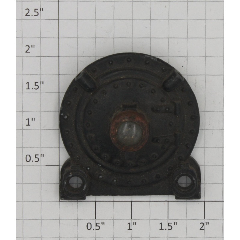 Lionel 261-2 Black Boiler Front with Flag Holders and Headlight