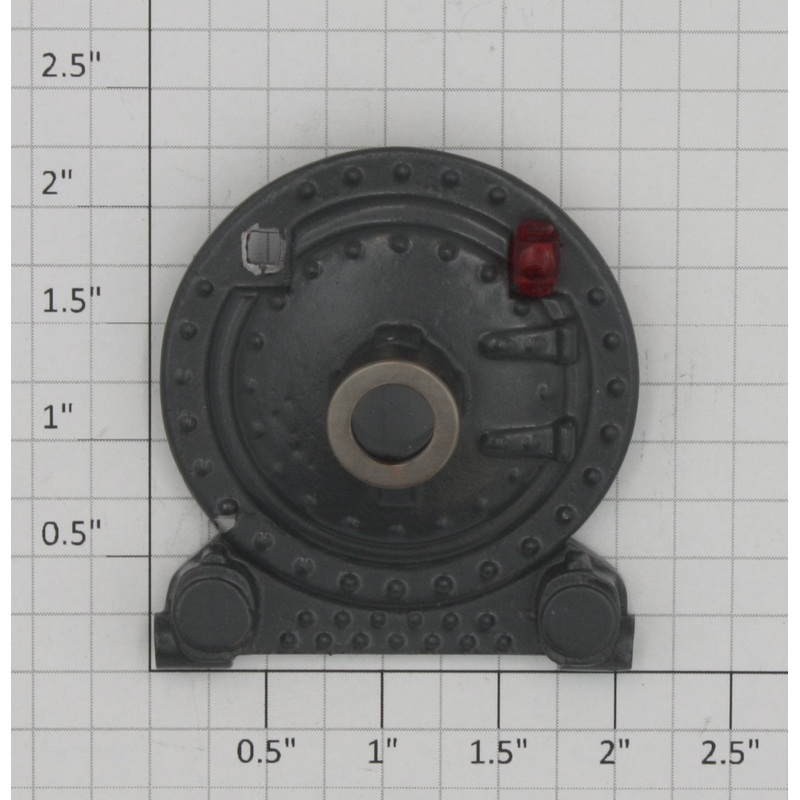 Lionel 261-2X Steam Locomotive Gray Boiler Front – Repainted