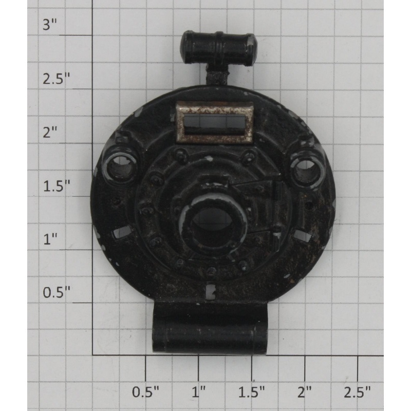 Lionel 385E-51A 385 / 1835 Black Boiler Front without Lens