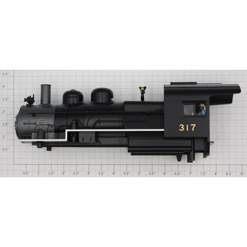 Lionel 82975-2 Baltimore & Ohio 0-4-0 Steam Locomotive Boiler Shell #317