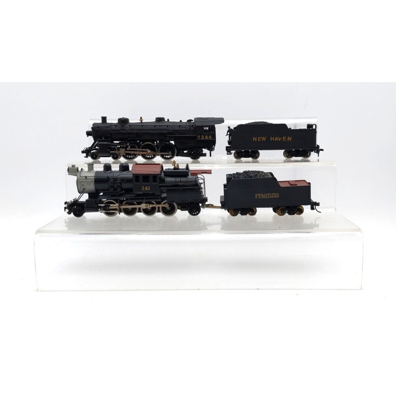 Mantu & Mehano HO Scale Assorted Customized Steam Locomotives [2] VG