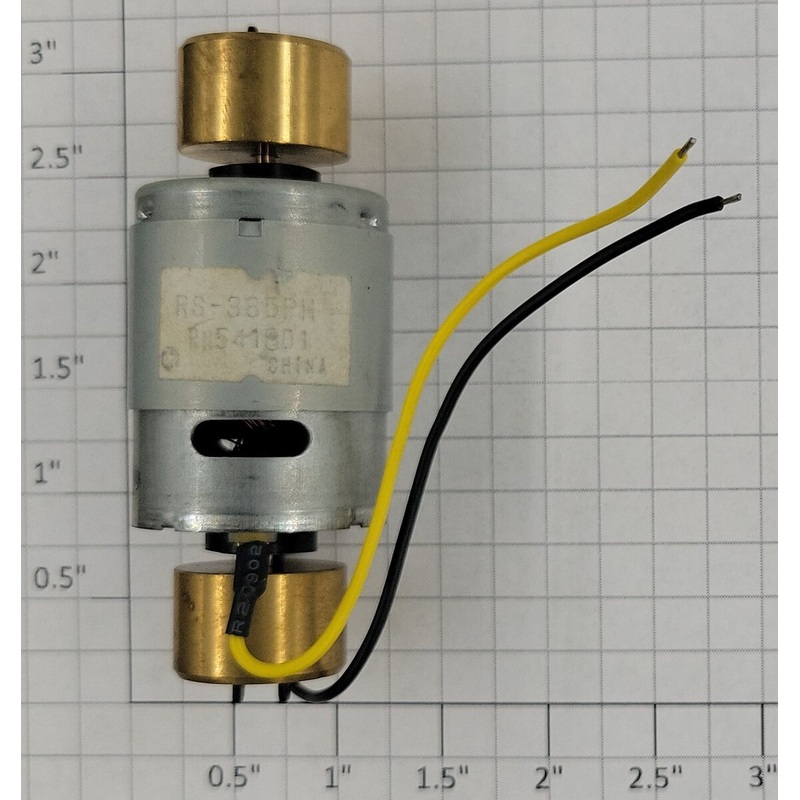 S-Helper 293-X001R2 Dual Output F-Unit DC Motor with Damaged Yoke