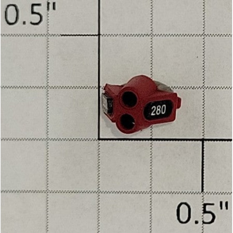 S-Helper 653-07-01 Switcher Red Double Headlight Housing #280