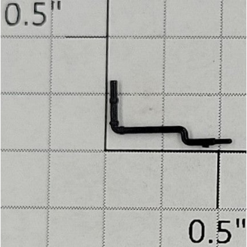 S-Helper 661-13-05-BK Black Plastic Air Rod I