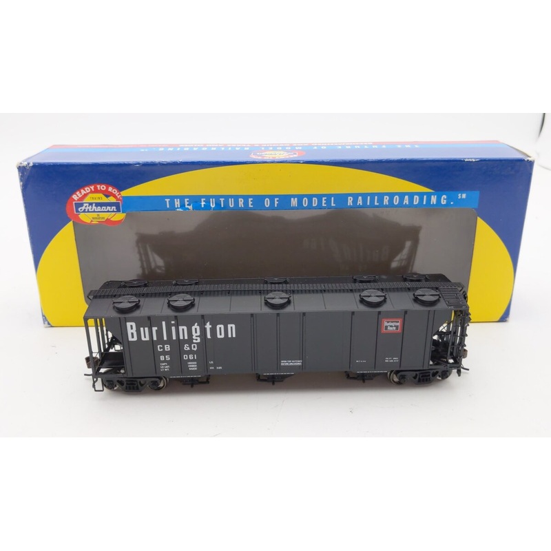 Athearn 93757 HO Scale Chicago Burlington & Quincy PS Covered Hopper #85061 NIB