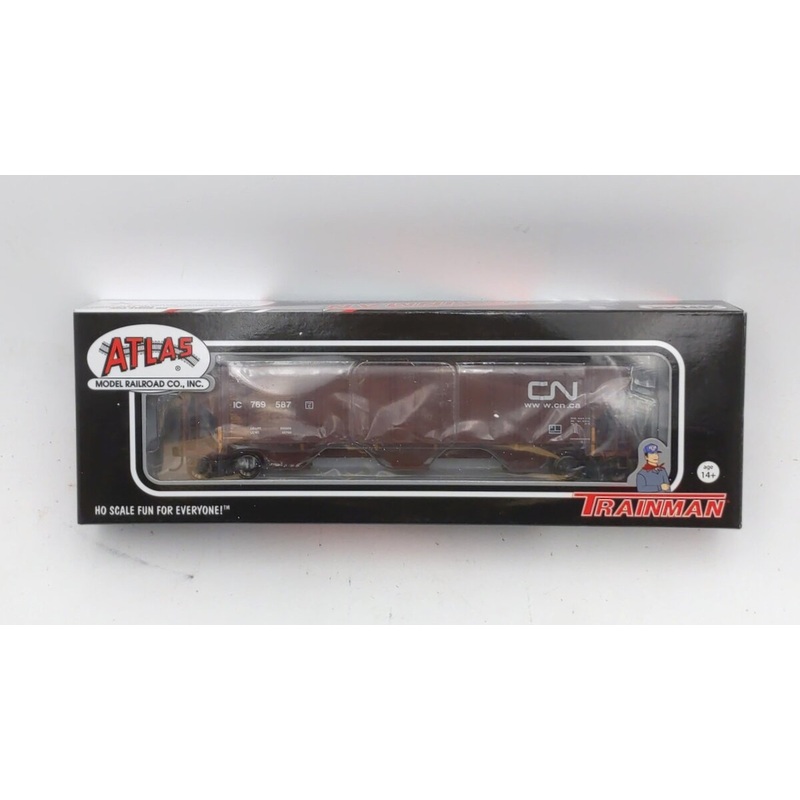 Atlas 20002889 HO Trainman Canadian National Thrall 4750 Covered Hopper #769587 NIB