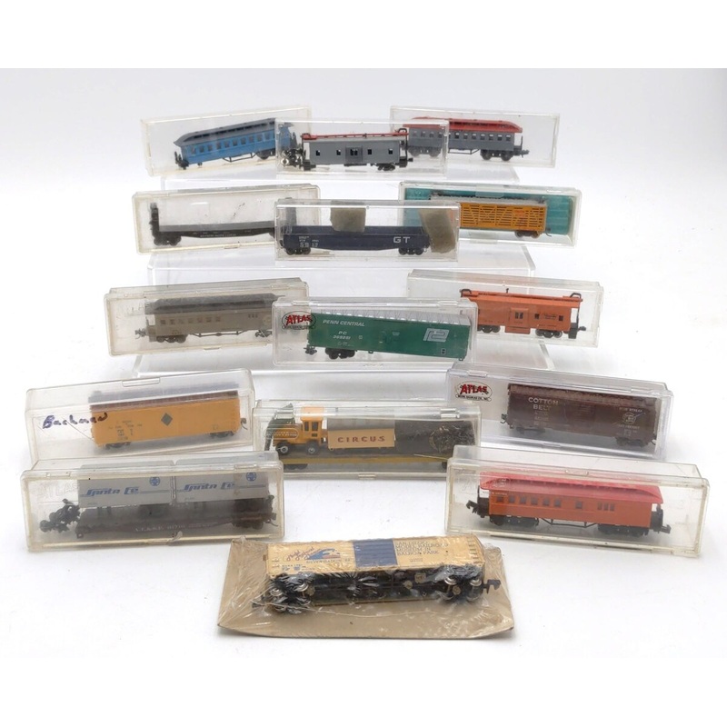 Atlas & Others N Scale Assorted Freight Cars [15] VG