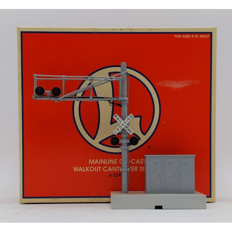 Lionel 6-22934 O Scale Operating Cantilever Signal EX/Box