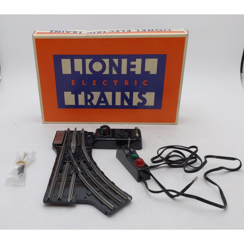 Lionel 6-5133 O Gauge Left Hand Remote Control Switch Turnout VG/Box