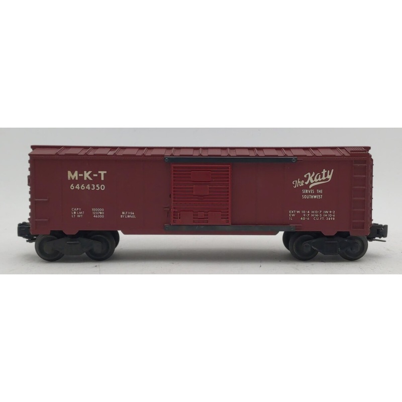 Lionel 6464-350 Vintage O Missouri-Kansas-Texas Katy Boxcar – Type IIB RARE! EX