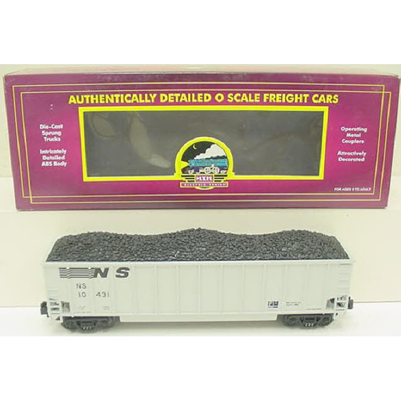 MTH 20-97119 Norfolk Southern Coalporter Hopper with Coal Load #10431 EX/Box