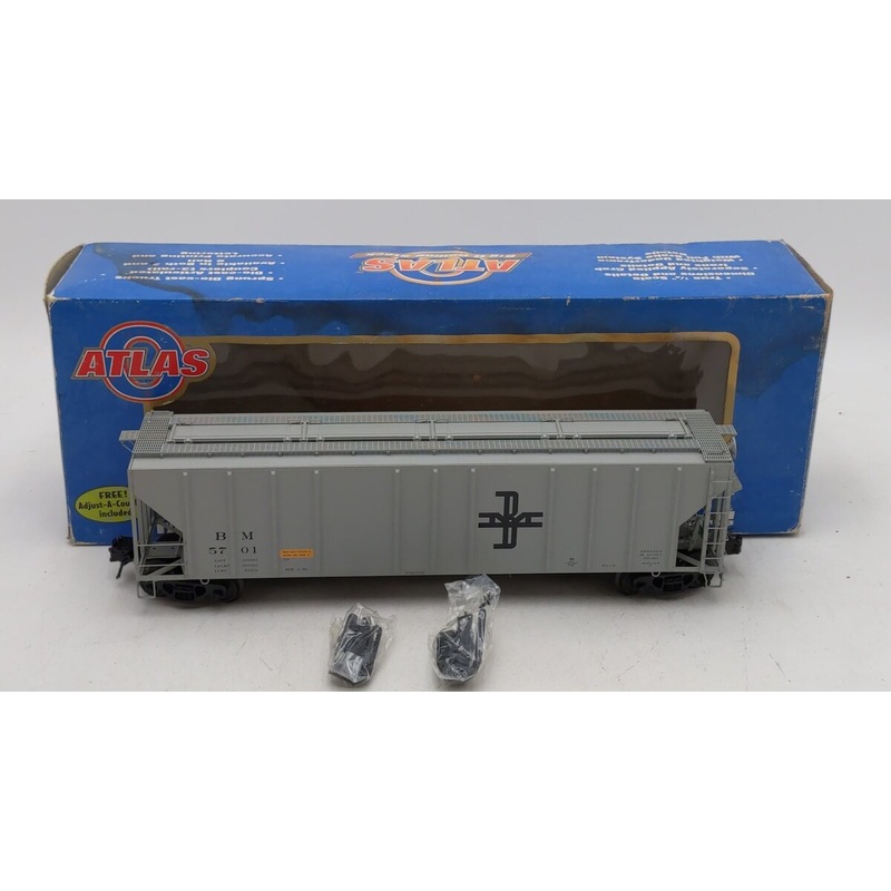 Atlas 6392-1 O Scale Boston & Maine Low-side Hopper #5701 EX/Box
