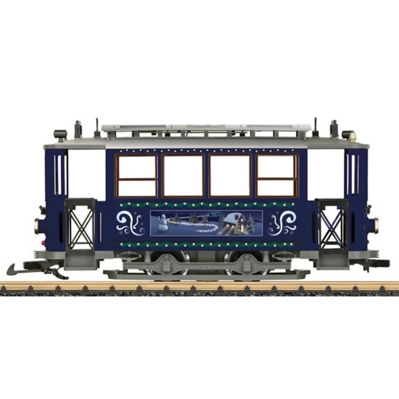 LGB 32351 G Trailer for the Christmas Streetcar NIB