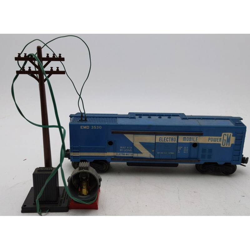 Lionel 3530 Vintage O Electromotive Car w/Extension Searchlight – Type II VG