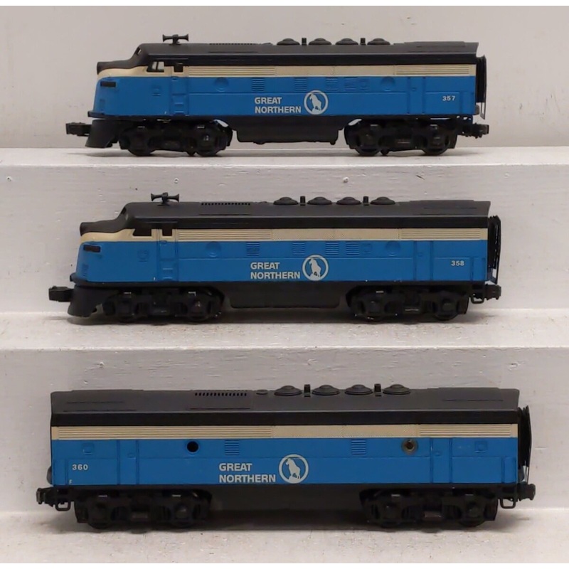 Lionel O Gauge Assorted Custom Diesel Locomotives: 357, 358, 360 [3] EX
