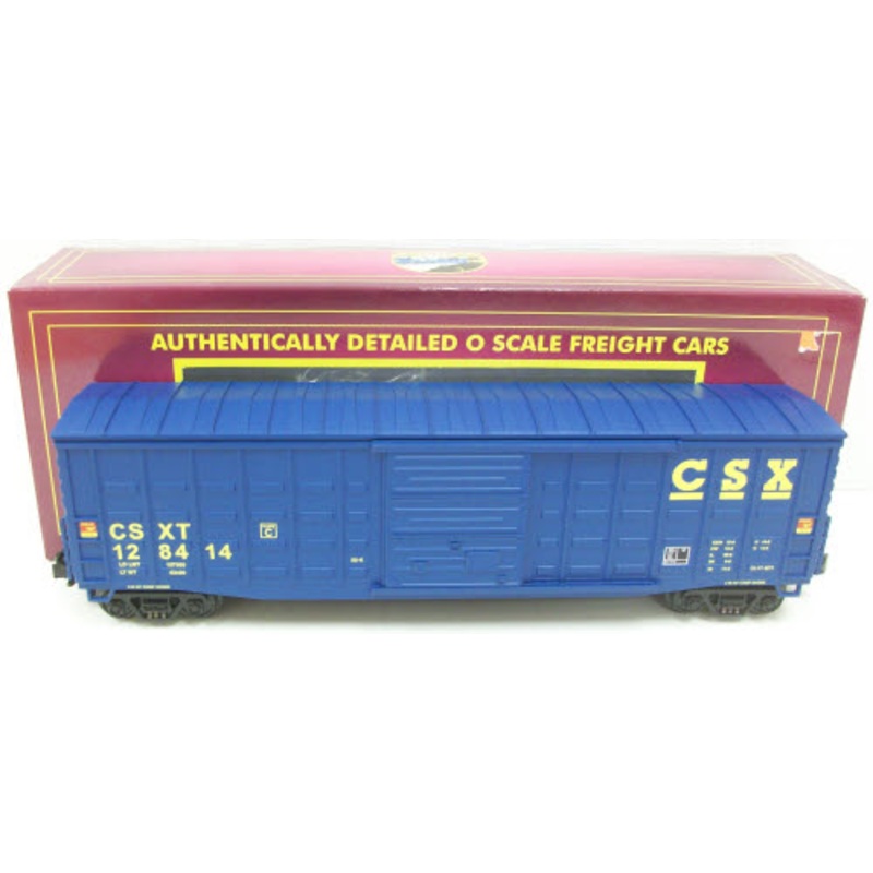 MTH 20-93050 CSX 50 ft. Waffle Side Boxcar #128414 LN/Box