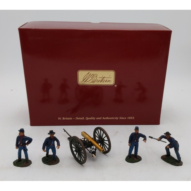 W. Britain 31097 Union Artillery Set No. 3 LN/Box