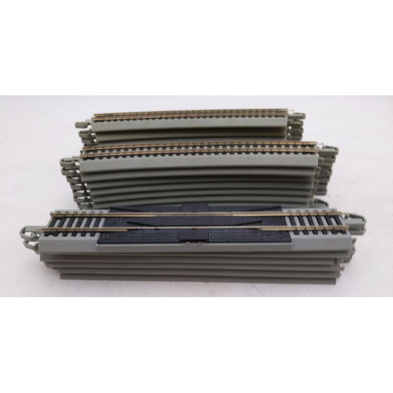 Bachmann HO Scale Assorted EZ Track Straight & Curved Sections [20] EX