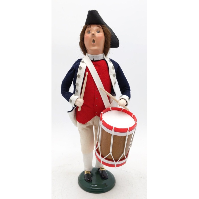Byers’ Choice The Carolers 2003 Colonial Soldier w/ Drum LN