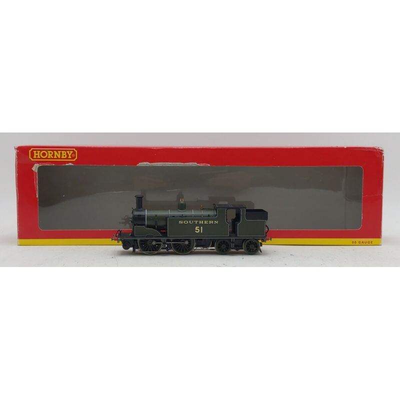Hornby R2924 OO Southern Railway 0-4-4T Class M7 Locomotive #51 EX/Box