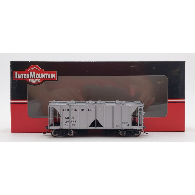 InterMountain 48625-03 HO Scale SHPX Aluminum Ore 1958 Cu Ft Hopper Car #25223 LN/Box