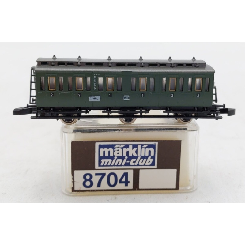Marklin 8704 Z Mini Club DB Compartment Passenger Car EX/Box