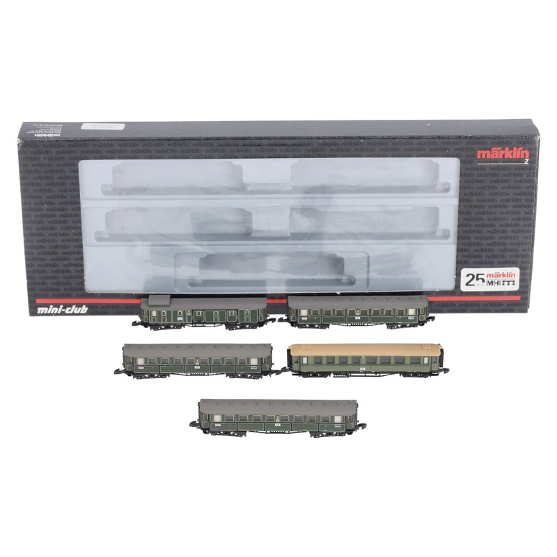 Marklin 87321 Z K.Bay.Sts.B. Express Passenger Car Set (Set of 5) LN/Box
