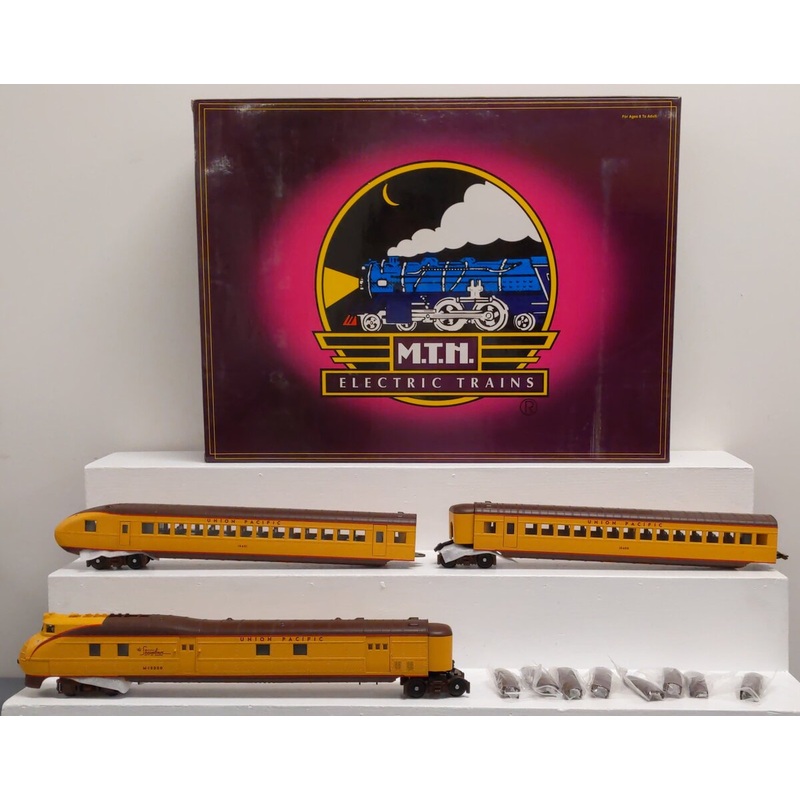 MTH 20-2298-1 O Gauge Union Pacific M10000 Diesel Passenger Train Set w/PS2 EX/Box