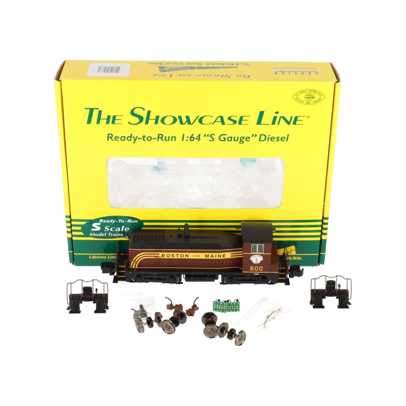 S-Helper 01237 S Gauge Boston & Maine Diesel Switcher #800 LN/Box