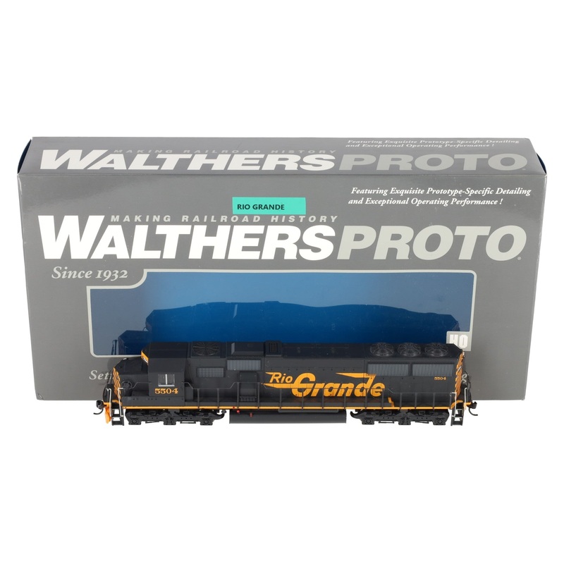 Walthers 910-20371 HO D&RGW SD50 Diesel Locomotive with ESU Sound/DCC #5504 LN