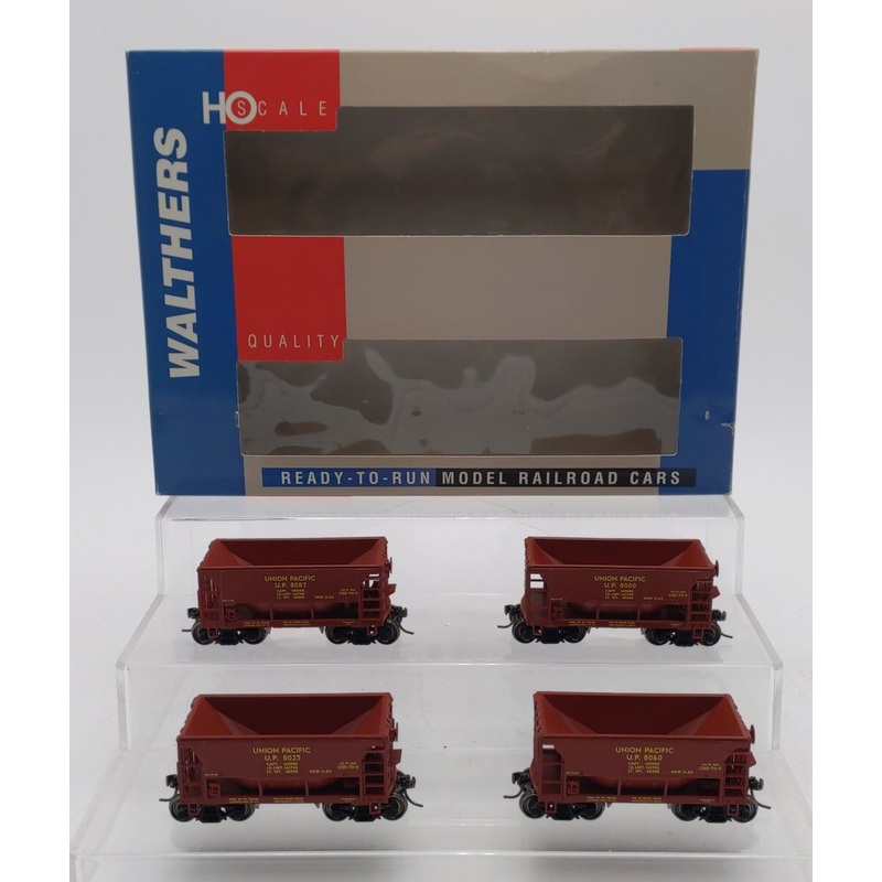Walthers 932-4401 HO Scale Union Pacific Ore Car (Pack of 4) EX/Box