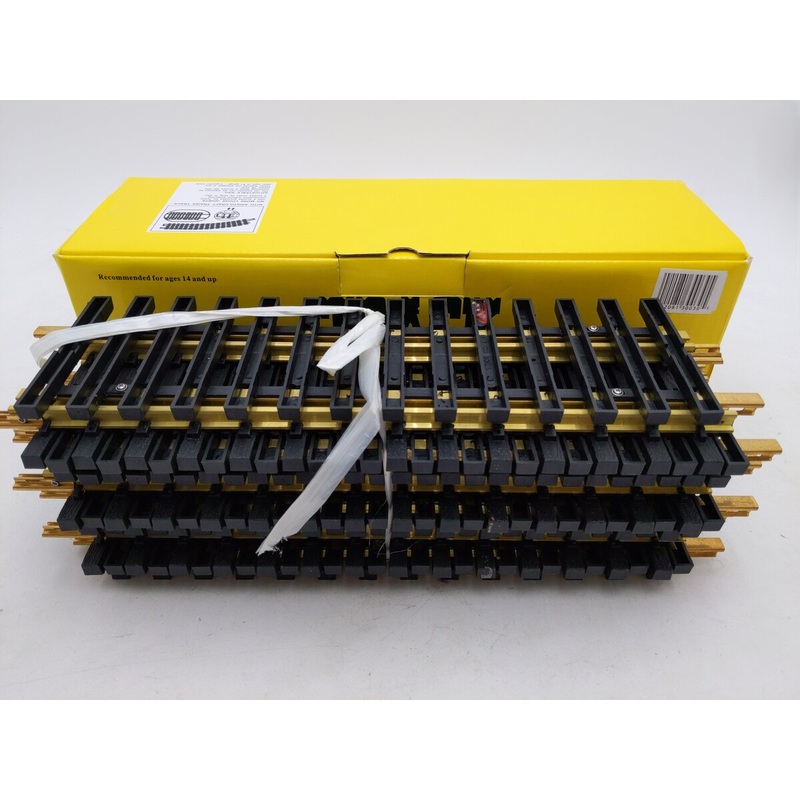 Aristo-Craft 30030 US Style 1′ Straight Track Section (Box of 12) NIB