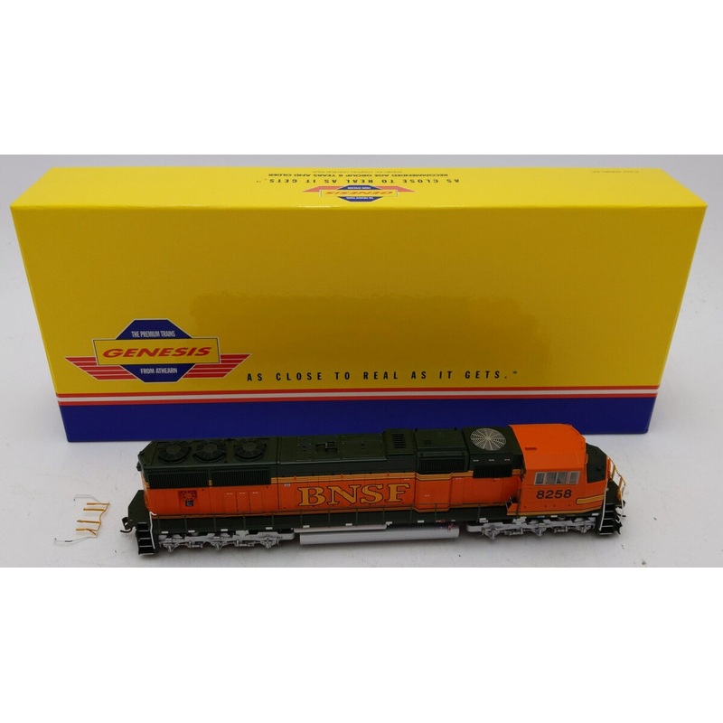 Athearn G6176 HO BNSF Premium Heritage SD-75M Diesel Locomotive #8258 EX/Box