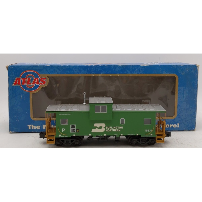 Atlas 6601-2 O Burlington Northern Extended Vision Caboose #10531 (3Rail) EX/Box
